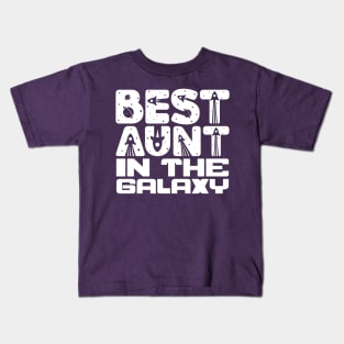 Best Aunt In The Galaxy Kids T-Shirt